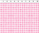 Clothworks Spring Cheer Gingham Pink Fabric