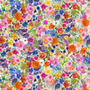 Clothworks Fleur de Rose Packed Floral Fabric