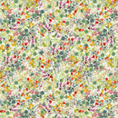 Clothworks Fleur de Rose Paint Dabs Multi Fabric