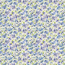 Clothworks Fleur de Rose Abstract Floral Pale Pink Fabric