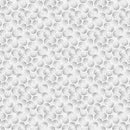 Clothworks Matcha Circle Dots White Fabric