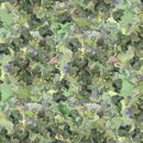 Clothworks Sunflower Song Abstract Mint Fabric