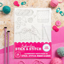 Yarn Stash Stick And Stitch Embroidery Pack