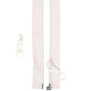By Annie Separating Zipper 50 Inch 100 White