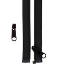 By Annie Separating Zipper 50 Inch 105 Black