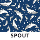 Splash Fabric Laminated Cotton Spout Fabric