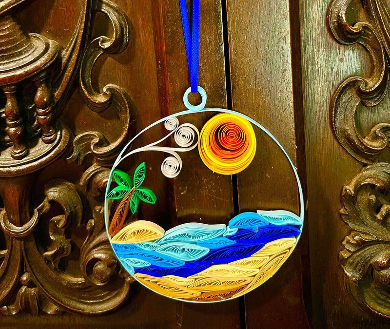 Beach Scene Quilling Class~June 2nd, 2024 MORNING SESSION