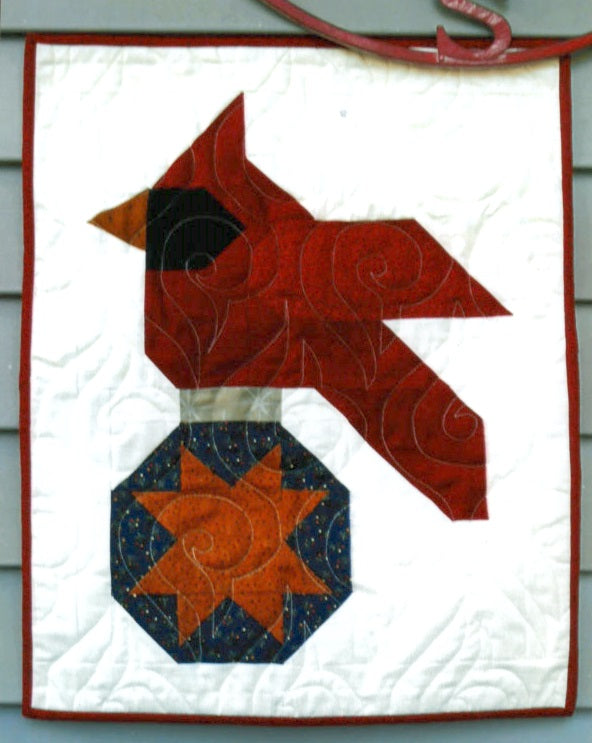 Cardinal On Top Quilt Pattern