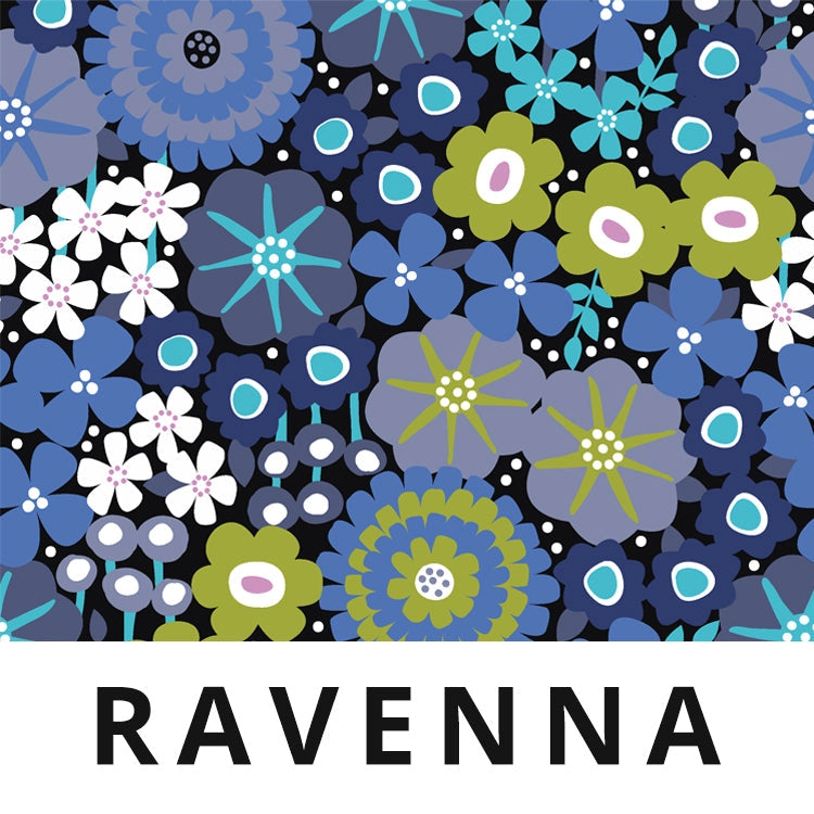 Splash Fabric Laminated Cotton Ravenna Fabric
