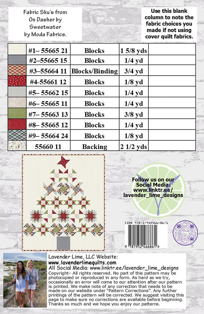 Lavender Lime Christmas At Home Small Pattern