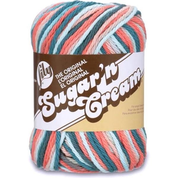 Lily Sugar N Cream Ombre Coral Seas Yarn