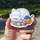 Crochet Kitty Sticker