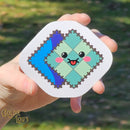 Cute Nine Patch Sticker