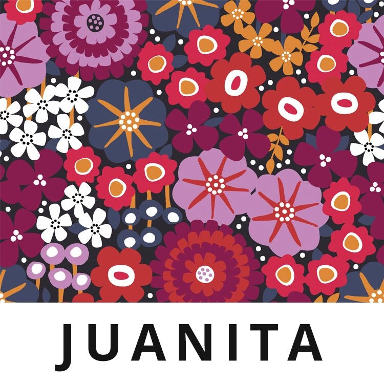 Splash Fabric Laminated Cotton Juanita Fabric