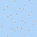Cotton + Steel Garden And Globe Blue Firefly Fabric ONLINE PURCHASE ONLY
