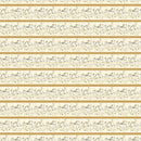 Blank Quilting Royal Jelly Honeybee Border Stripe Ivory Fabric