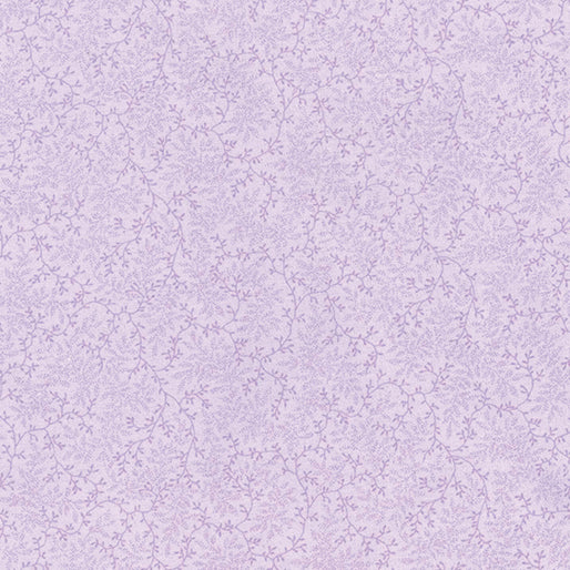 Benartex Delicate Vines Antique Lilac Wide Back Fabric