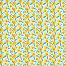 Cotton + Steel Glory Teal Betty Jean Fabric ONLINE PURCHASE ONLY