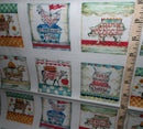 P & B Textiles Fresh Picked Farm Signs Fabric ONLINE PURCHASE ONLY