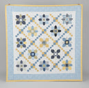 Woven Blooms Quilt Kit (Available in Navy Or White Background)
