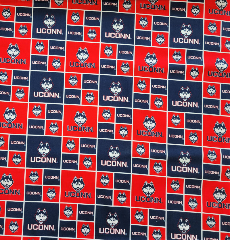UCONN Huskies Fabric
