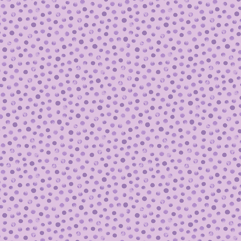 Clothworks Under The Sea Tonal Dot Light Orchid Fabric