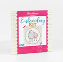 Sheep Embroidery Kit For Beginners