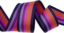 Tula Pink Floral Reef Smooth Sailing Ultraviolet 1.5 Inch Webbing