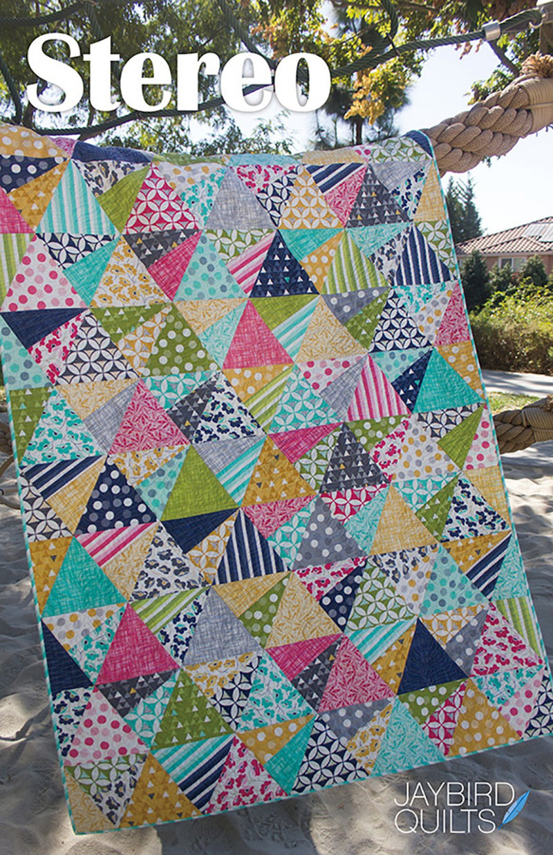 Stereo Quilt Pattern by JayBird Quilts