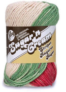 Lily Sugar N Cream Ombre Holiday Stripe Yarn