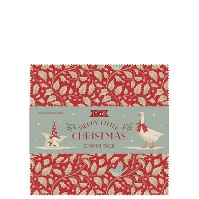 Tilda Merry Little Christmas Charm Pack