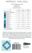 Tidal Pool Quilt Pattern