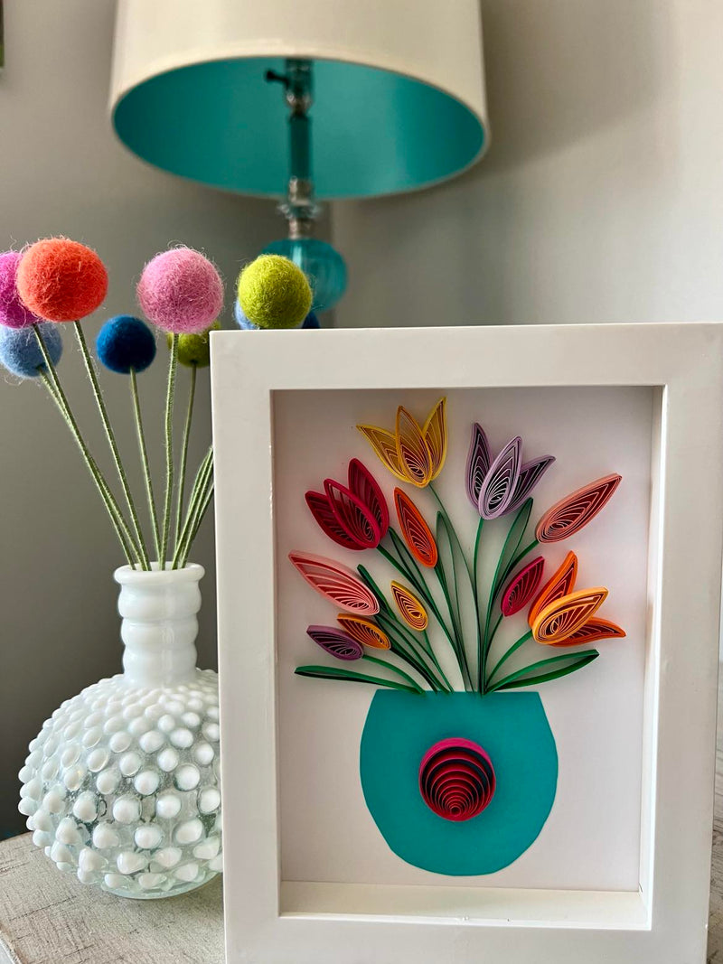 Tulips Quilling Class~Friday March 15th, 2024 SOLD OUT