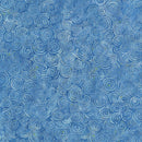 Island Batik Refections Swirls French Blue Batik Fabric