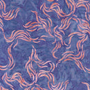Island Batik Roving Purple Heather Batik Fabric