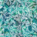 Island Batik Amplitude Teal Brmuda Batik Fabric