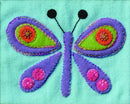 Sue Spargo Polka Dot Butterfly Pre-Cut Colorway 3 Kit and Pattern