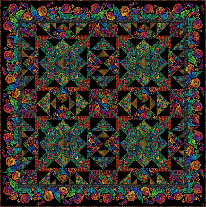 Vivid Quilt Pattern