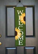 A-Door-Ables Welcome Sunflower Banner Pattern