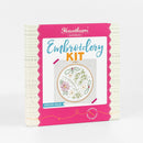 Winter Walk Embroidery Kit For Beginners
