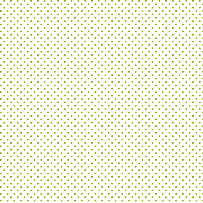 Clothworks Flourish Dot Light Olive Fabric