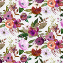 Clothworks Midnight Dreams Digital Garden Cream Fabric