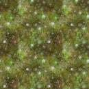 Clothworks Midnight Dreams Digital Meadow Olive Fabric