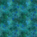 Clothworks Midnight Dreams Digital Texture Teal Fabric