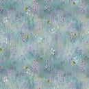 Clothworks Serenity Digital Meadow Light Sky Fabric