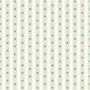 PREORDER Clothworks Charlotte Ribbon Stripe Turquoise Fabric