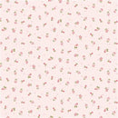 PREORDER Clothworks Charlotte Ditsy Floral Light Pink Fabric