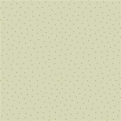 PREORDER Clothworks Charlotte Pin Dot Light Olive Fabric