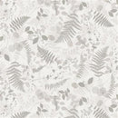 Clothworks Naturescape Ferns Light Taupe Fabric