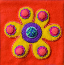 Sue Spargo Flower Pre-Cut Colorway 4 Kit and Pattern